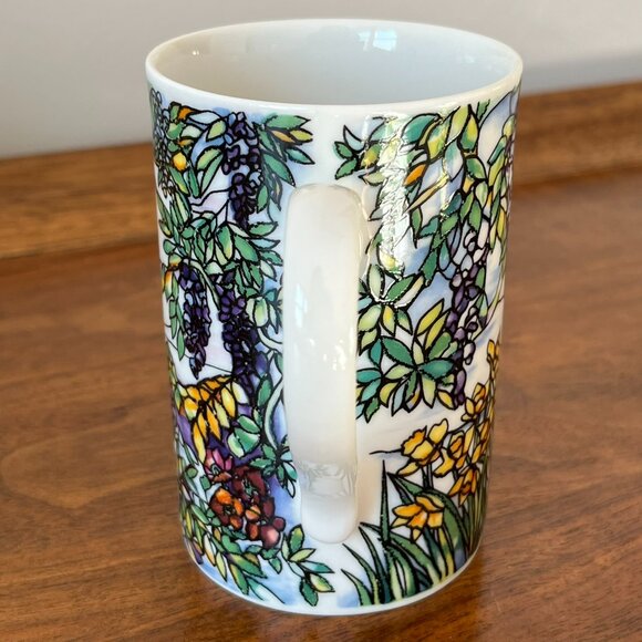 Dunoon "Tiffany" Mug Helen Sandiford Stained Glass Windows Landscape Scotland - Picture 5 of 9